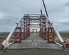 Autostrada Sibiu – Făgăraș avansează: A început montarea ultimului segment metalic al unui pod de pe Tronsonul 3