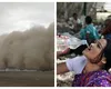 Val de fenomene meteo extreme în toată lumea. Furtunile de nisip paralizează totul în Irak, iar India se topeşte la temperaturi de 49 de grade