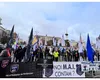 EUROPOL şi Sindicatul Poliţiştilor din Penitenciare, protest în faţa Ministerului Muncii: „Poliţiştii sunt din nou sacrificaţi”