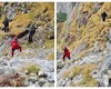 Operaţiune dramatică de salvare în Bucegi. Doi turişti au rămas blocaţi o noapte întreagă pe munte