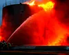 Incendiu puternic în Rusia! Rezervoare cu produse petroliere, cuprinse de flăcări uriașe