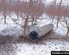 BREAKING! Rachetă rusească căzută în nordul Republicii Moldova! Imagini de la faţa locului