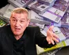Câţi bani cheltuie Gigi Becali lunar. De ce are mereu la el teancuri de 200 şi 500 de euro