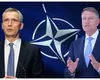 Cursa pentru șefia NATO. Klaus Iohannis are șanse foarte mici să preia ștafeta de la Jens Stoltenberg