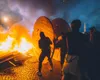 Noi proteste violente în Franţa. Lupte de stradă la Paris VIDEO