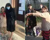 Bătrâna de 73 de ani care vinde mături în costum popular. Tanti Vasilica merge în fiecare zi pe 12 kilometri pe jos