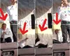 Situație ireală în timpul unul concert la Zilele Aradului! Scaunul s-a rupt cu artistul chiar în mijlocul unei melodii