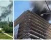 Incendiu la o clădire din București, cu 20 de persoane evacuate. Mai multe autospeciale au intervenit, iar autoritățile au emis mesaj Ro-Alert din cauza degajărilor mari de fum