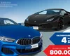 Statul român vinde mașini în valoare de peste 800.000 de euro. Autoturismele de lux au fost confiscate de la o grupare infracțională