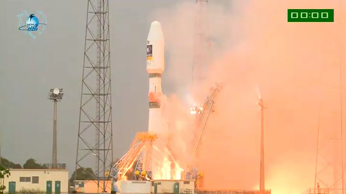 Europa a lansat propriul sistem de navigaţie globală, Galileo, cu o rachetă Soyuz