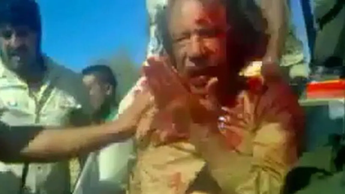 Ultimele momente din viaţa lui Gaddafi, povestite de comandantul forţelor care l-au capturat