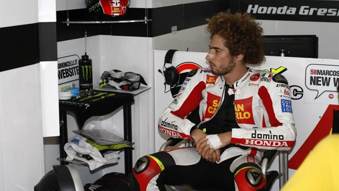 Şocant. Simoncelli a fost scăpat de pe targă, imediat după accident VIDEO