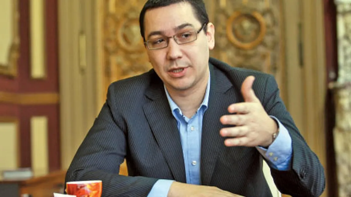 Ponta, întrebat de jurnalişti despre cazul Geoană : 