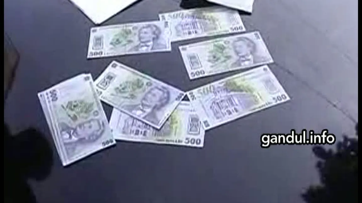 Cazul Farmacistul: Sute de bancnote false, identificate de poliţişti