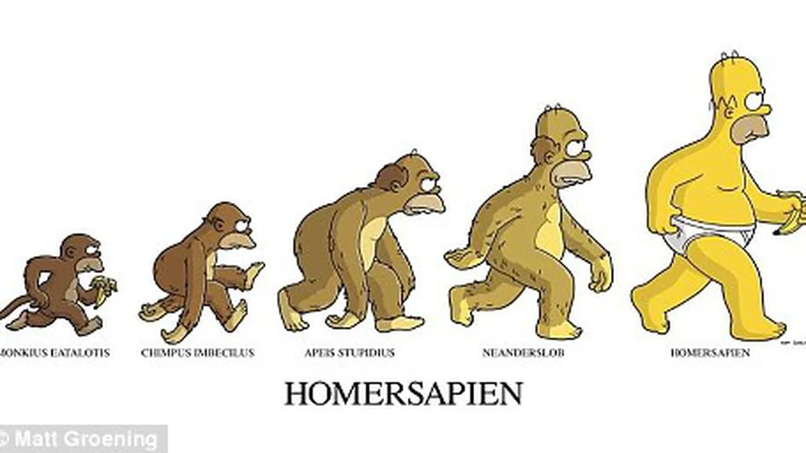 Care este legătura între Homer Simpson şi primele cuvinte ale omului preistoric