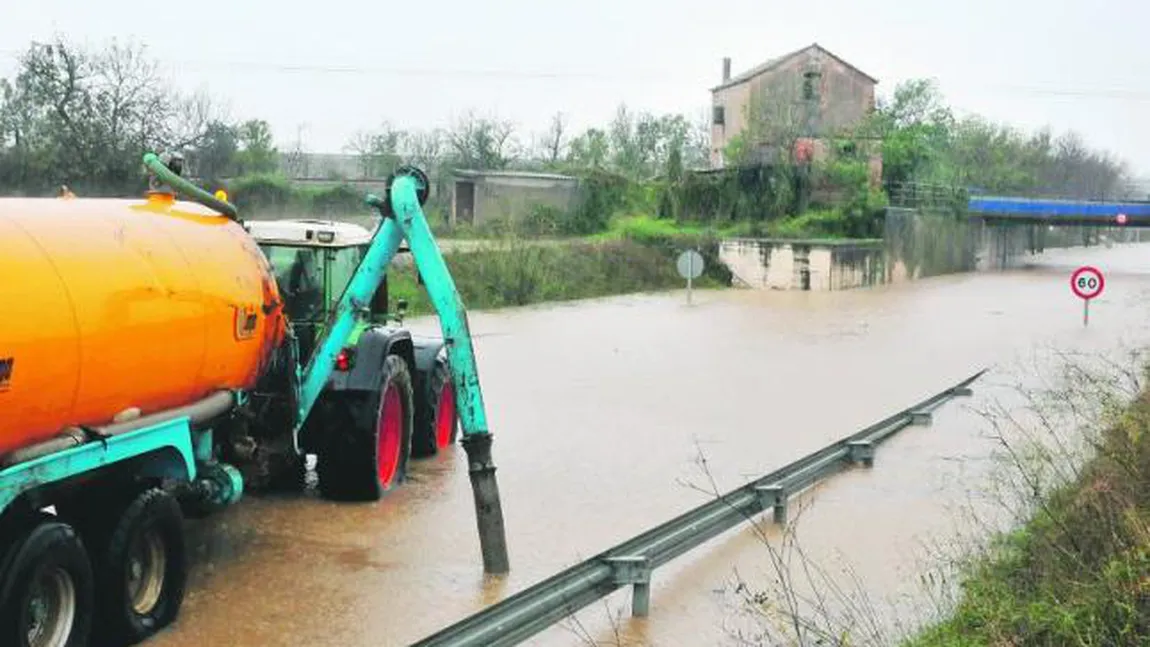 Un român, dispărut în urma inundaţiilor din Spania