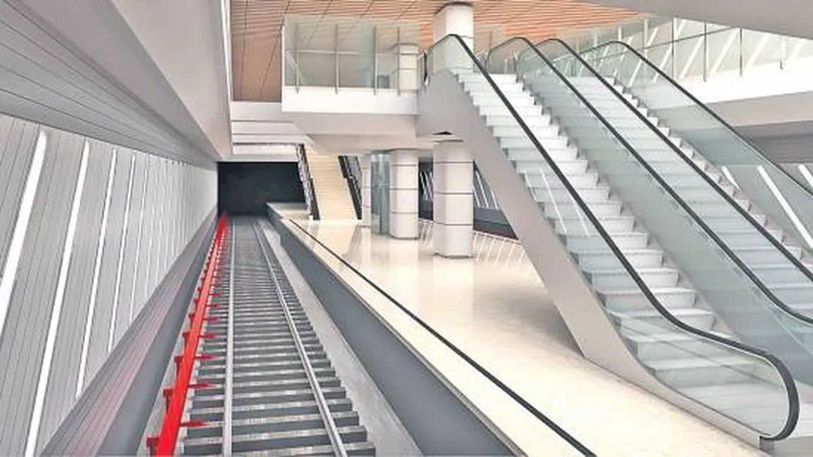 Bucureştenii vor avea două staţii de metrou moderne, în 2014 VEZI FOTO