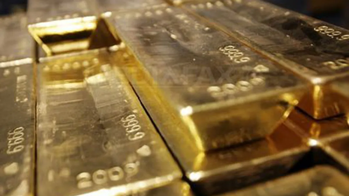 Preţul aurului, la cel mai scăzut nivel din ultimii aproape şase ani