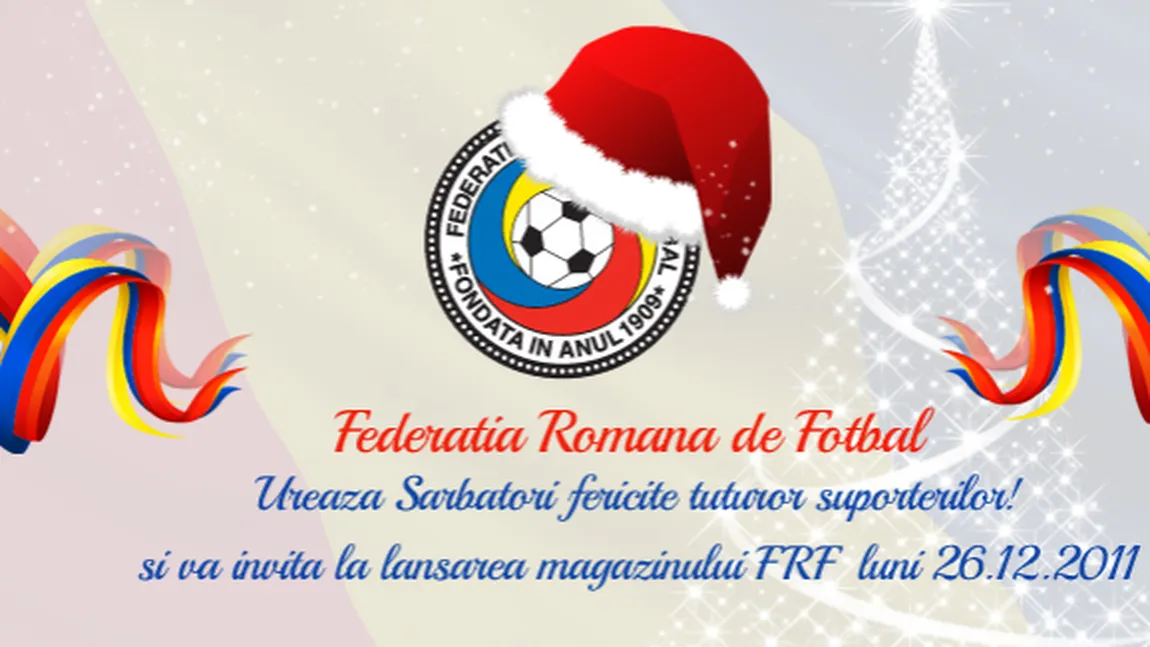 Federaţia Română de Fotbal va lansa un magazin online