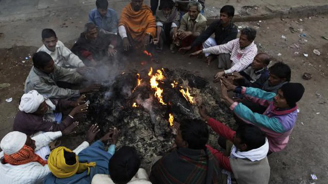 128 de morţi din cauza frigului în India
