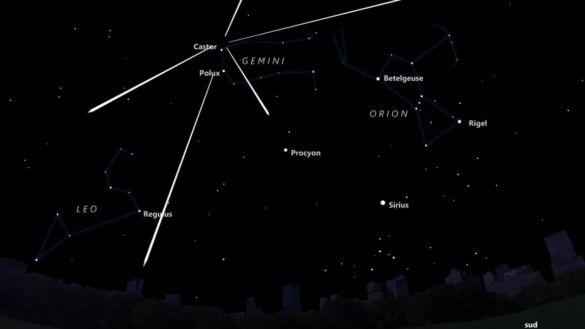 Spectacol de stele căzătoare: Marţi noapte, curentul de meteori Geminide ajunge la maxim