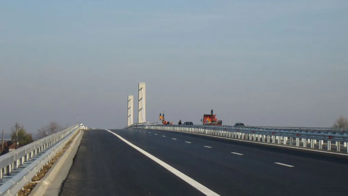 FOTO: O porţiune din Autostrada Bucureşti-Ploieşti e aproape gata