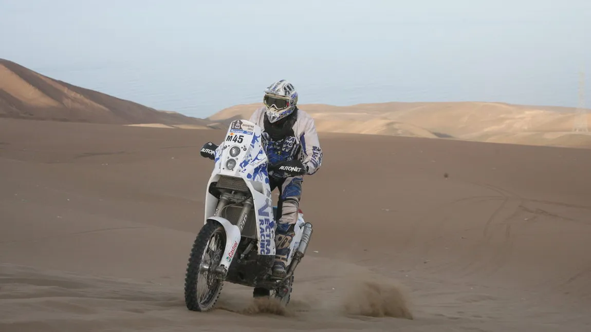 Emanuel Gyenes, locul 25 în etapa a patra la Dakar 2012
