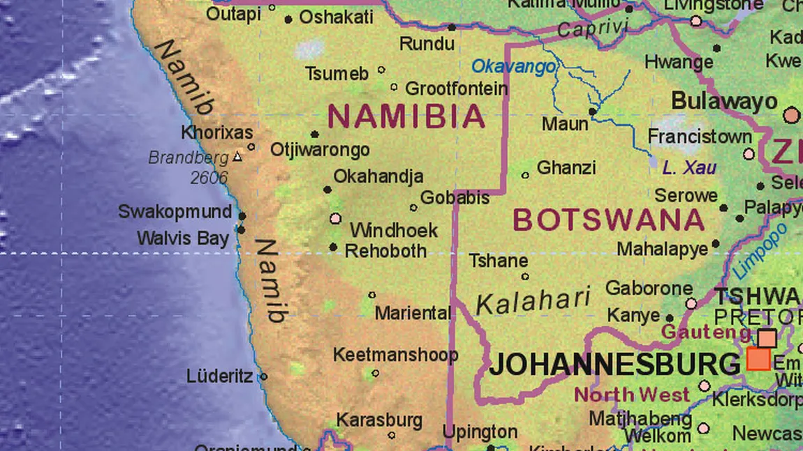 Misterele Africii. O sferă metalică a căzut din cer, în Namibia