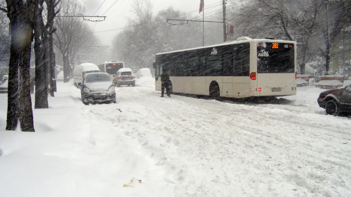Circulaţie îngreunată în Bucureşti: Vezi străzile afectate VIDEO