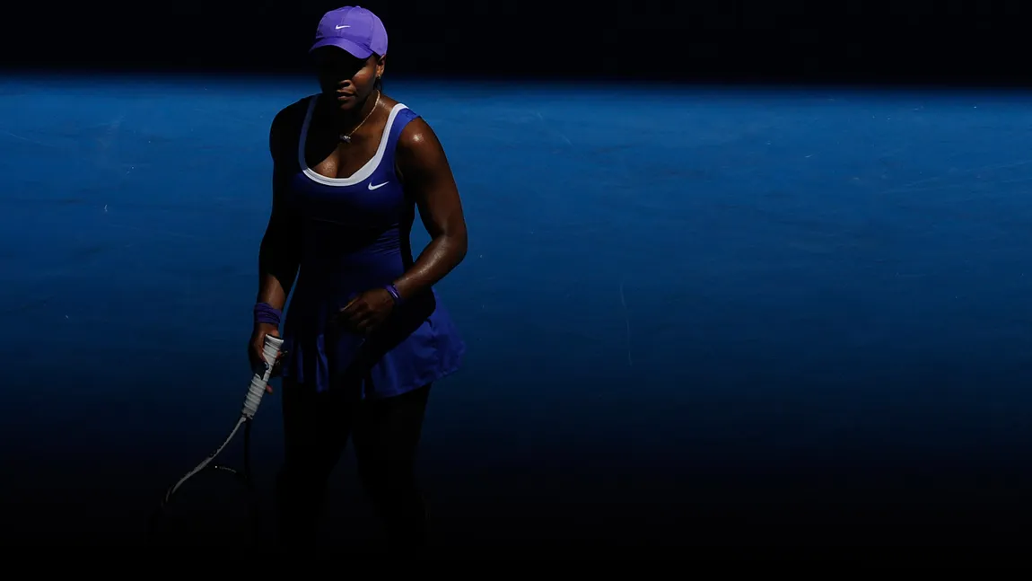 Serena Williams, eliminată de la Australian Open de numărul 56 mondial FOTO