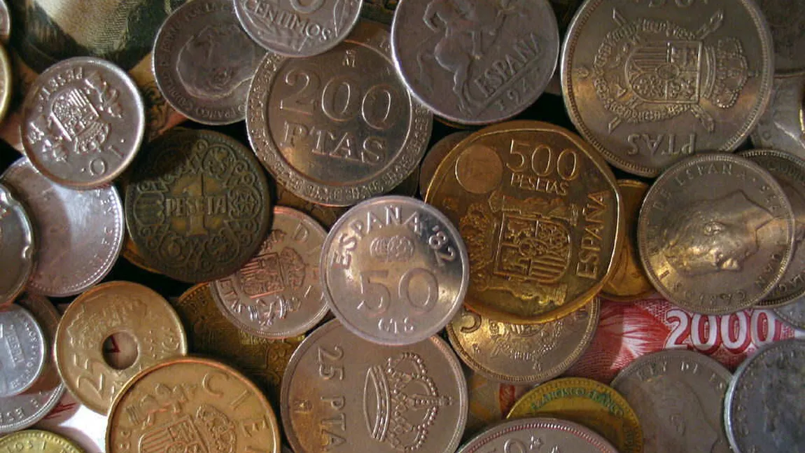 O localitate din Spania a reintrodus peseta, în speranţa revigorării comerţului