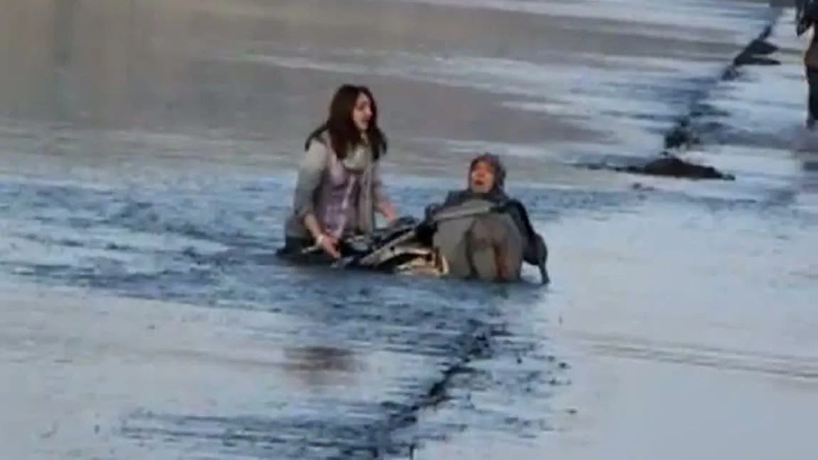 Mamă şi copil, luaţi de ape pe o insulă din Scoţia VIDEO