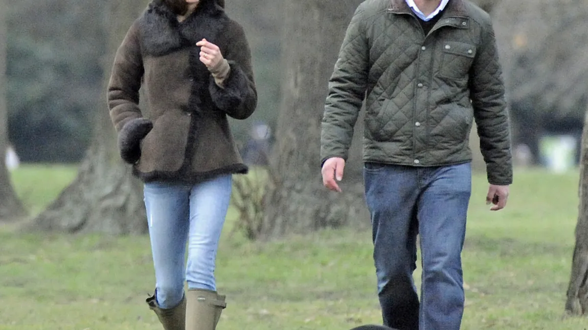 Cu cine se plimbă Kate Middleton, când prinţul William nu e acasă GALERIE FOTO
