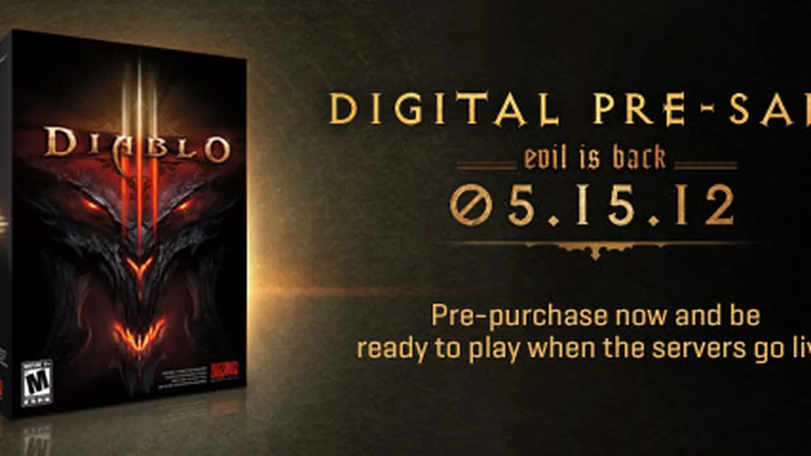 Din 15 mai, forţele răului ies din nou la suprafaţă: se lansează Diablo III