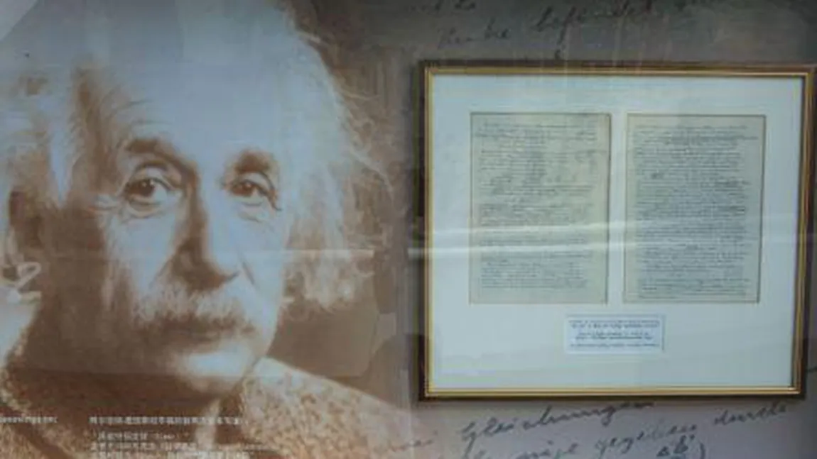 Manuscrisele lui Einstein, expuse online. Vezi cui trimitea savantul scrisori de dragoste
