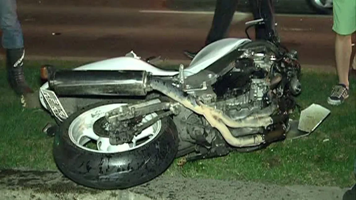 Motociclist în comă, în urma unui accident pe Kiseleff VIDEO