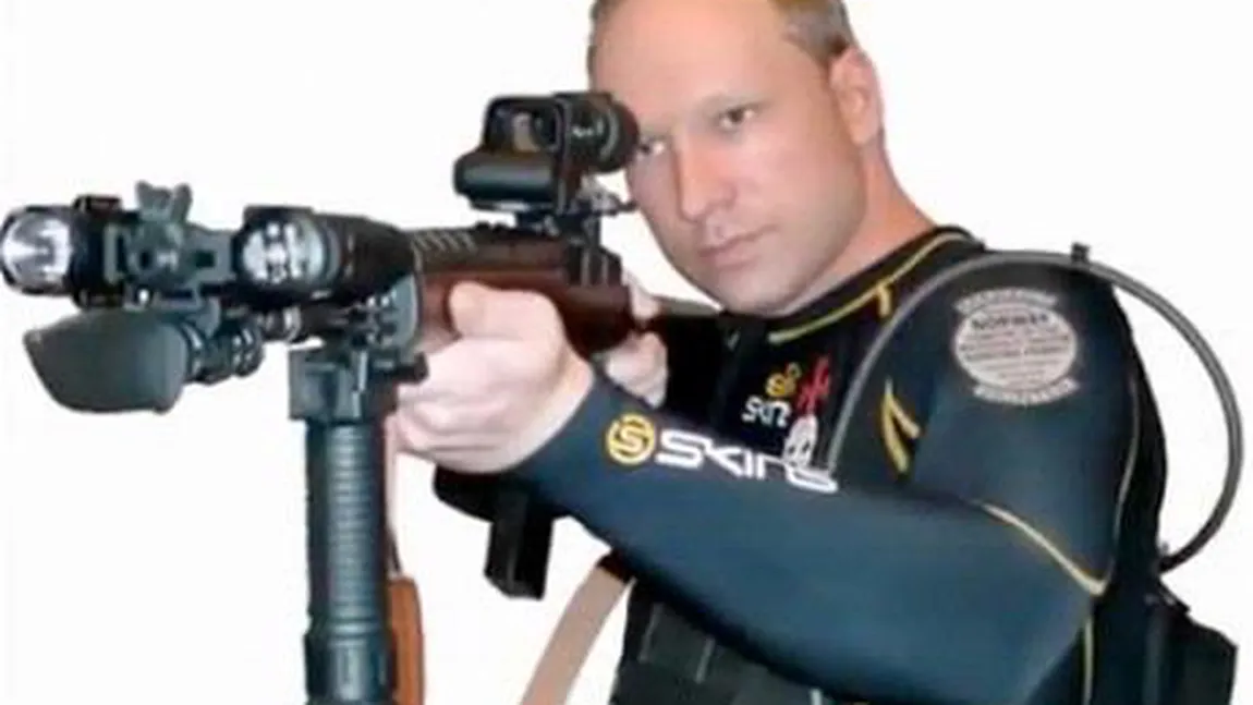 Anders Behring Breivik, criminalul in Norvegia, face pe nebunul ca să scape de pedeapsă