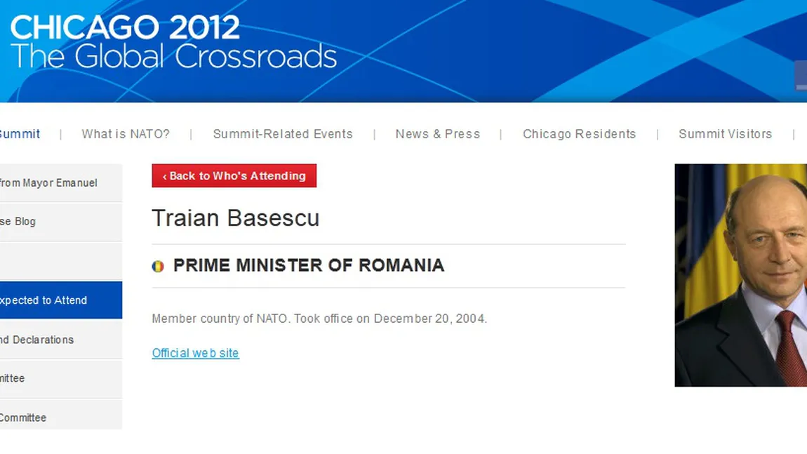 Am trăit s-o vedem şi p-asta: Traian Băsescu este prim-ministrul României, la americani