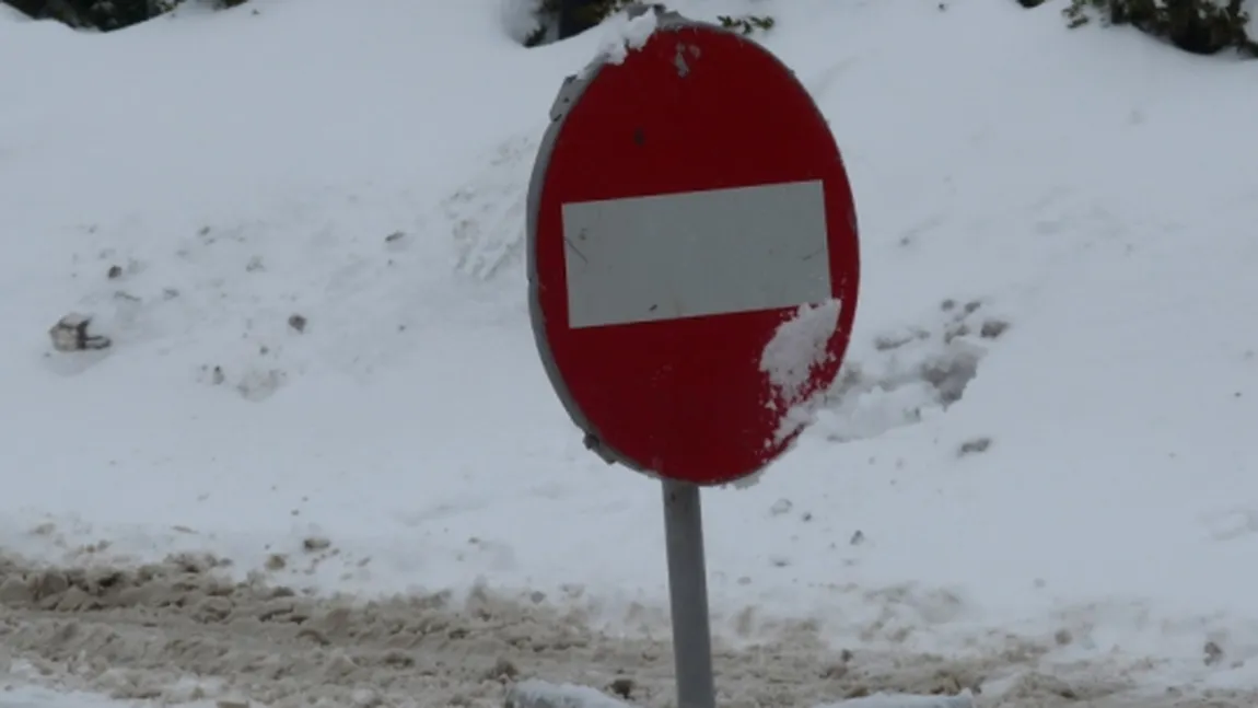 DN 17A a fost redeschis traficului, după ce a fost blocat din cauza viscolului