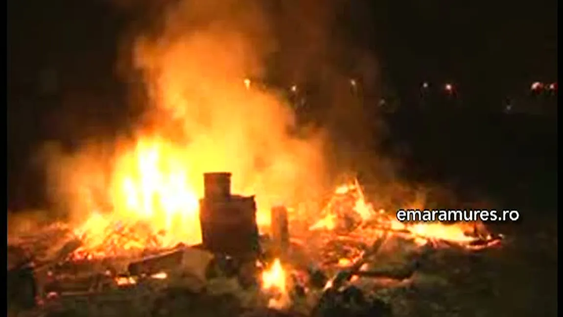 Un băiat a ars de viu în locuinţa sa VIDEO