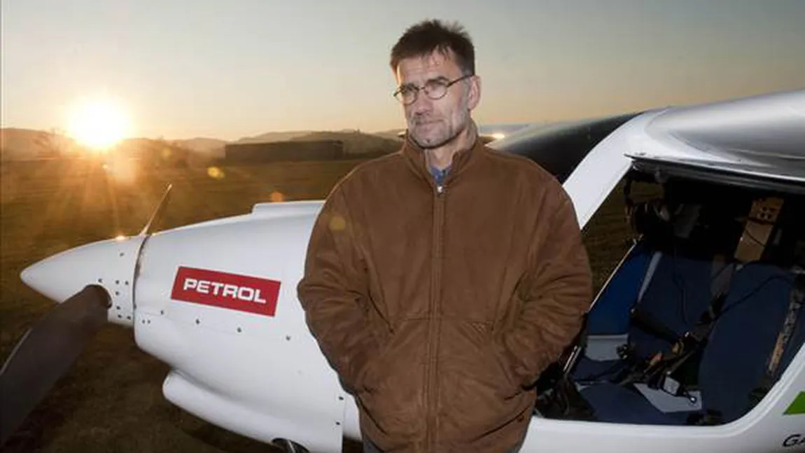 Un biolog sloven a zburat 100.000 de kilometri cu avionul său ecologic