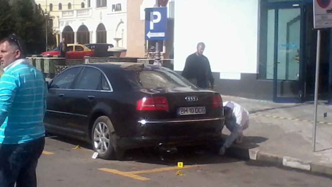 Explozie sub o maşină care a aparţinut unui contrabandist de ţigări din Oradea