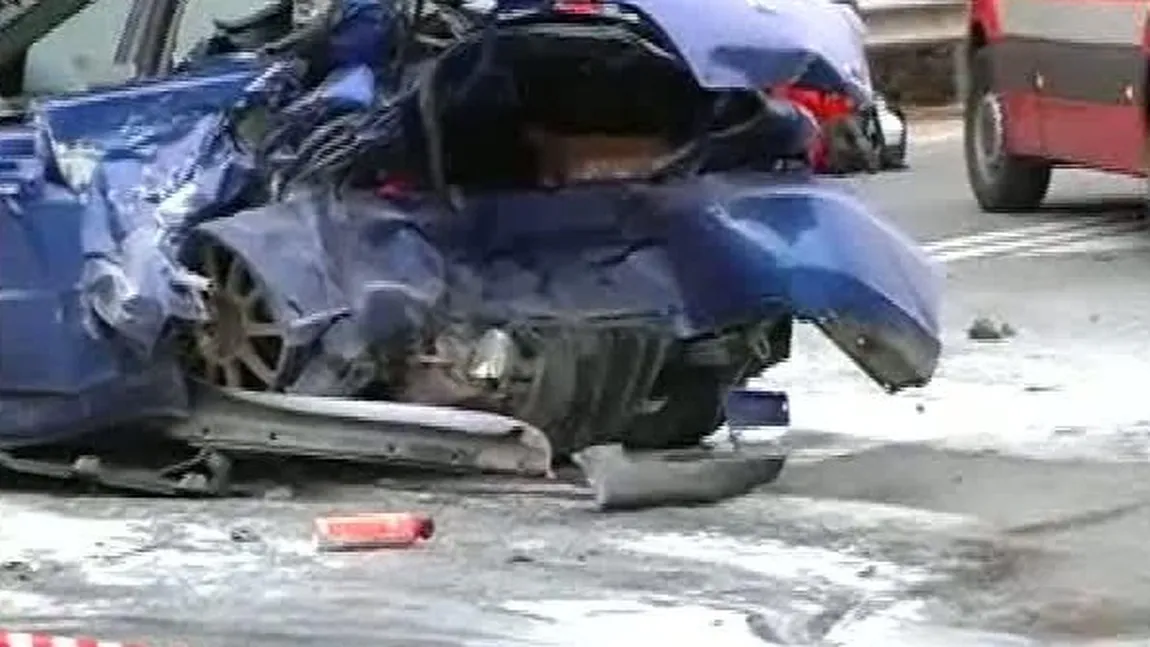 Grav accident auto la Cluj. Şoferul care a murit circula cu 200 de km/h VIDEO
