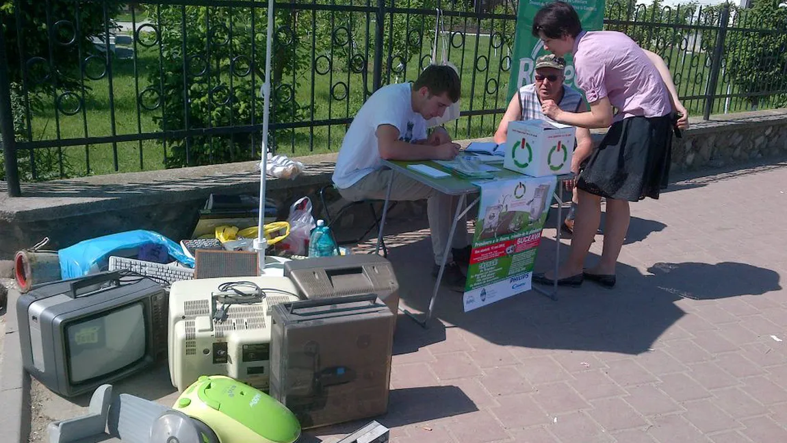 Campanie de colectare a deşeurilor electrice şi electronice în judeţul Ilfov, în acest weekend