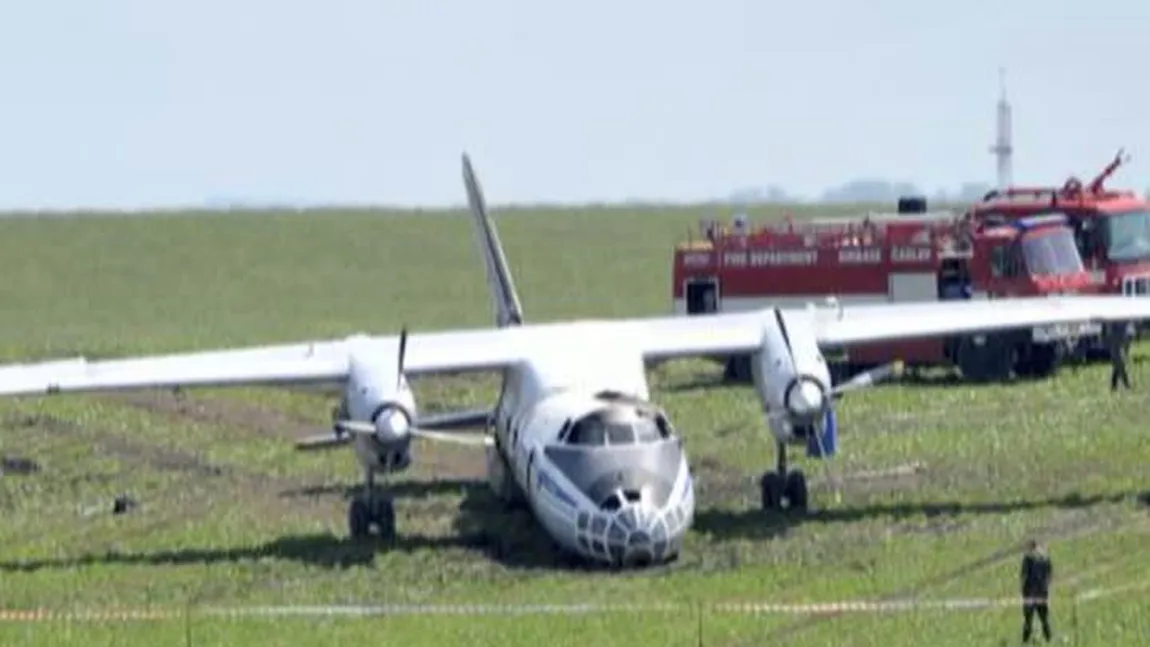 Şapte răniţi, după ce un avion rusesc a luat foc în Cehia FOTO