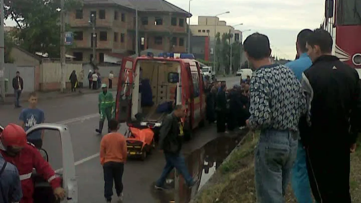 ACCIDENT GRAV în Bucureşti. O femeie a fost călcată de tren VIDEO
