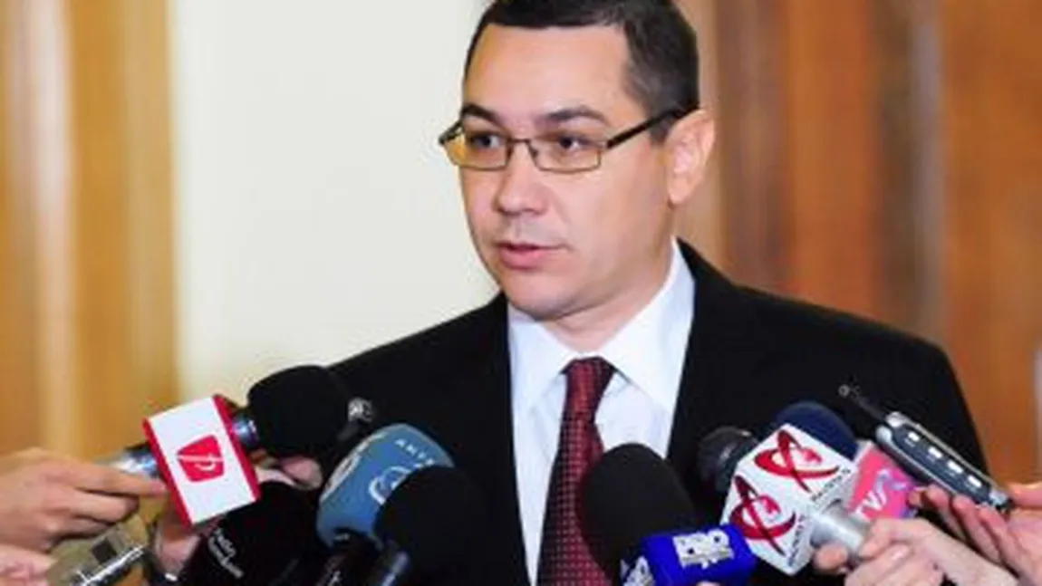 Ponta: Toţi prefecţii şi secretarii de stat vor fi înlocuiţi