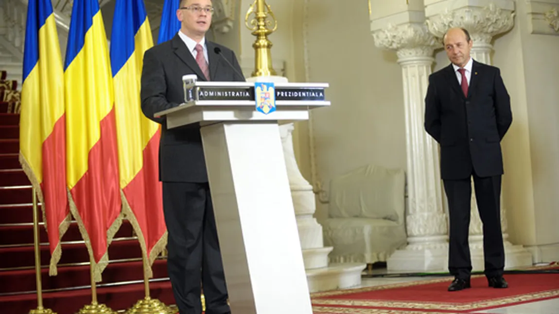 Ungureanu s-a întâlnit cu Băsescu la Cotroceni