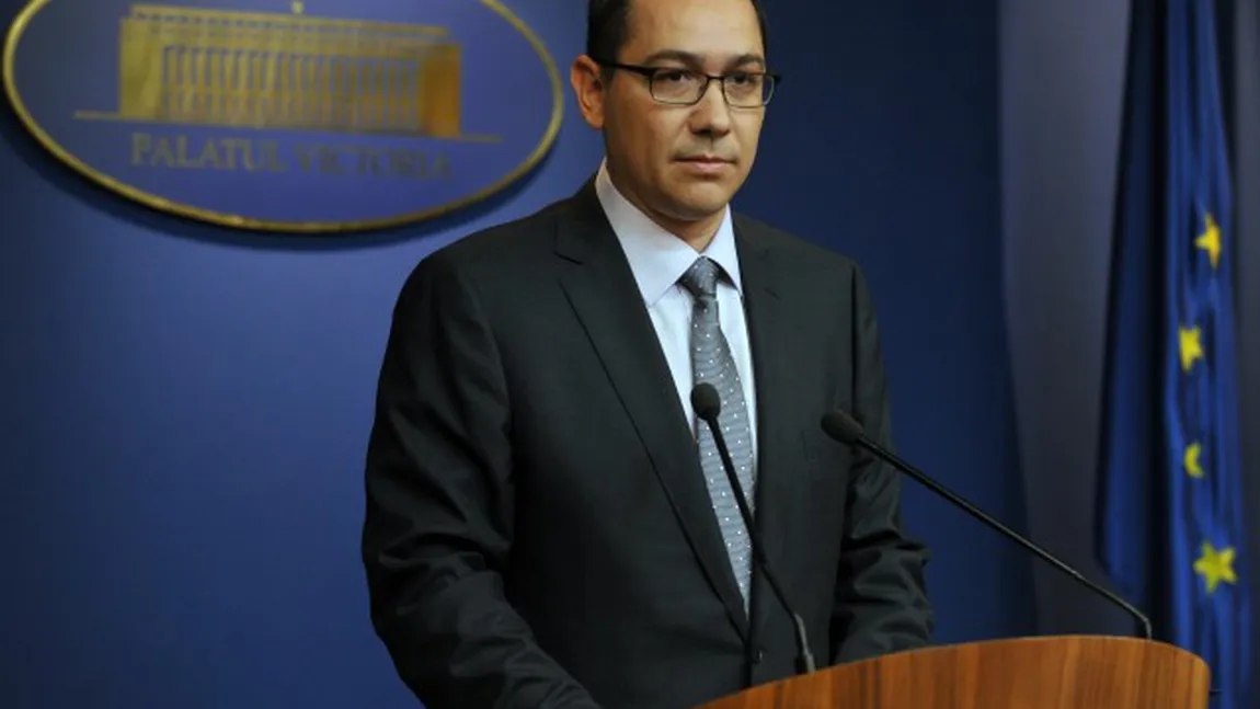 Victor Ponta ameninţă prefecţii cu 