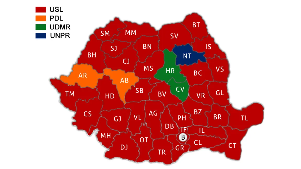 REZULTATE ALEGERI LOCALE 2012: Primarii şi şefii de consilii judeţene, ALEŞI pe 10 iunie